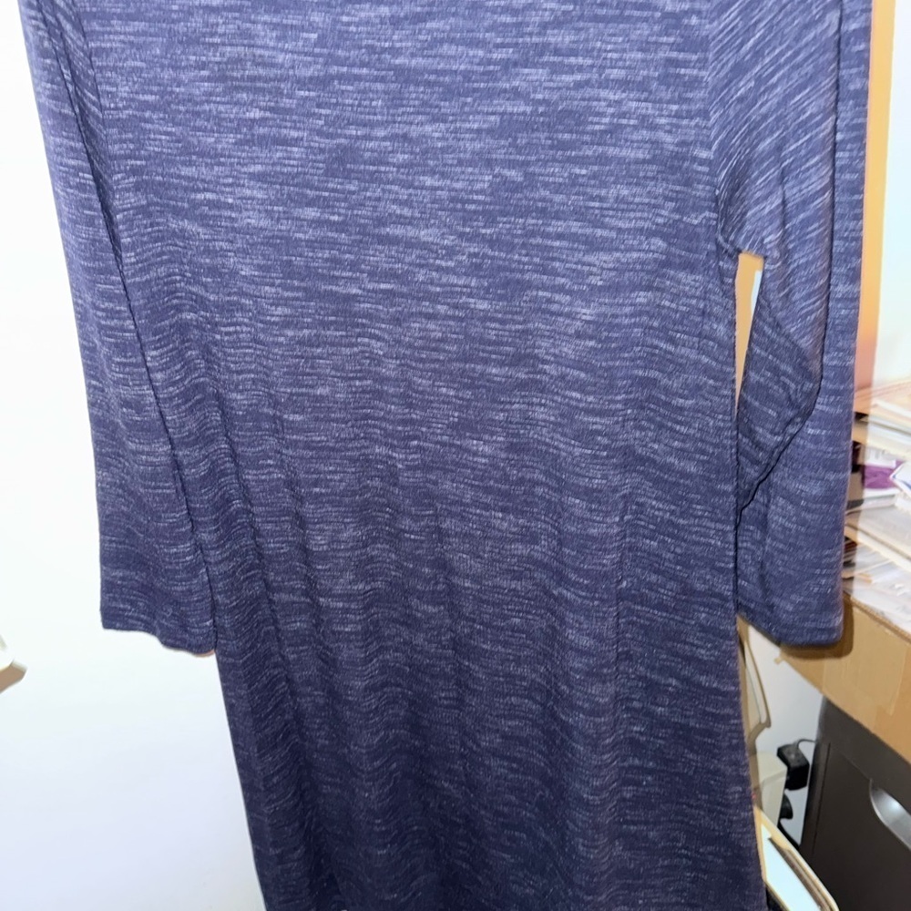 Lila Rose Navy Long Sleeve Knit Dress